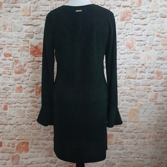 New Michael Kors Metallic Bodycon Dress - Picture 4 of 8